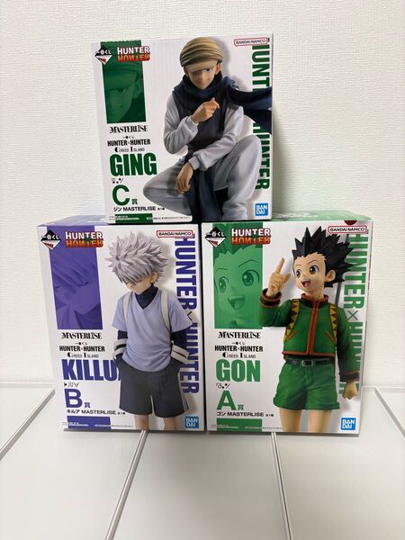 新品 一番くじ HUNTER X HUNTER フィギュア ハンターハンター A B C賞セット
