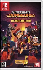 【中古:状態 良い】Minecraft Dungeons Hero Edition(マインクラフトダンジョンズ ヒーローエディション)? -Switch(中古 ) (shin