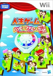 人生ゲーム ハッピーファミリー ご当地ネタ増量仕上げ - Wii() (shin