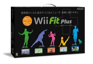 【中古:状態 良い】【中古 良品】 Wiiフィット プラス (バランスWiiボードセット)(クロ) (shin