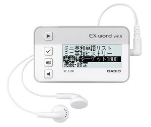 カシオ デジタル単語帳 エクスワード with 中学生モデル XC-U30(中古品) (shin