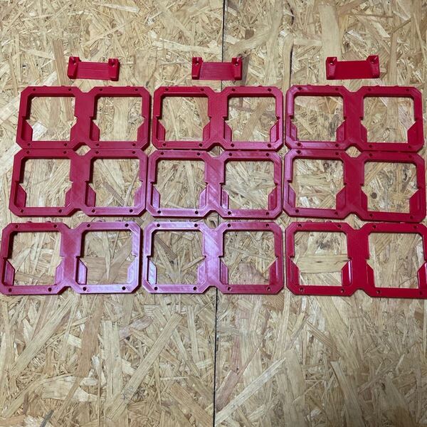 送料無料 ミルウォーキー パックアウト マウント ABS仕様 Eセット 赤