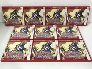 ★☆タ136 3DS ソフト 全て 箱・説明書付き ポケモン ポケットモンスター オメガルビー 10本 まとめ売り☆★