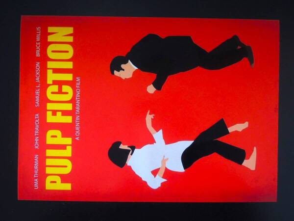 A4 額付き ポスター パルプフィクション PULP FICTION ミア Quentin Tarantino ダンス John Travolta Uma Thurman 踊り