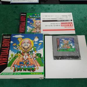 送料込み バーチャルボーイソフト マリオズテニス