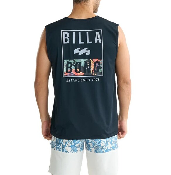 ★送料無料★2025春夏 新品【BILLABONG/ビラボン】AIR DRY MESH TANK サーフタンクトップ 【WIDE FIT】 BLK メンズL BF01A856