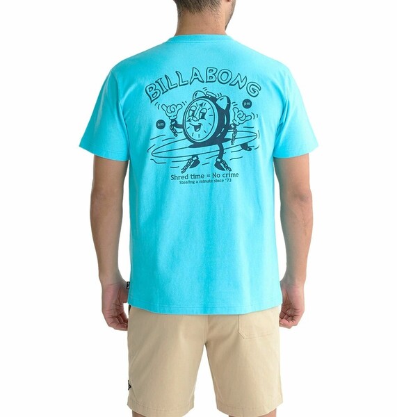 ★送料無料★2025春夏 新品【BILLABONG/ビラボン】TIME Tシャツ TUQ メンズXL BF01A205