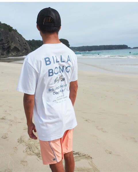 ★送料無料★2025春夏 新品【BILLABONG/ビラボン】SUN SCREEN Tシャツ WHT メンズL BF01A203