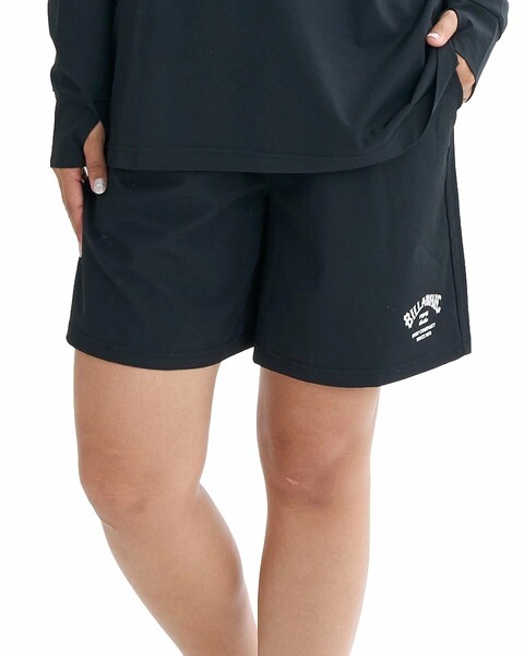 ★送料無料★2025春夏 新品【BILLABONG/ビラボン】【水陸両用】RASH SHORTS ラッシュボードショーツ BLK レディースL BF01C869