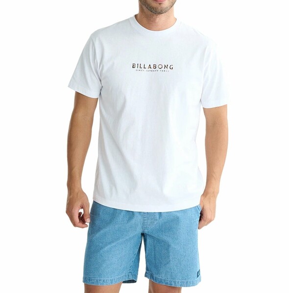 ★送料無料★2025春夏 新品【BILLABONG/ビラボン】UNITY LOGO Tシャツ WTB メンズXL BF01A200