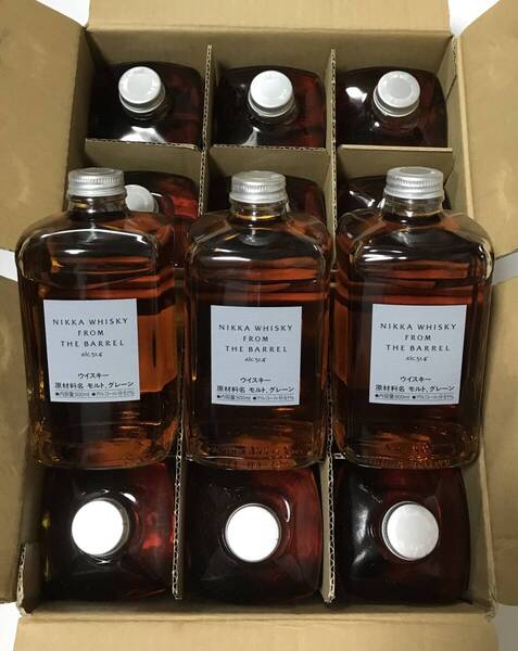 送料無料 正規品 12本セット NIKKA ニッカ ウイスキー FROM THE BARREL フロムザバレル ウイスキー 51% 500m