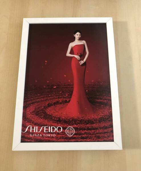 kj ★額装品★ 長澤まさみ 資生堂 アルティミューン 貴重広告 写真 A4額入り ポスター風 女優 映画 化粧品 ドレス /ドールハウス dvd