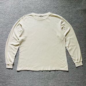 AURALEE COTTON MESH L/S TEE