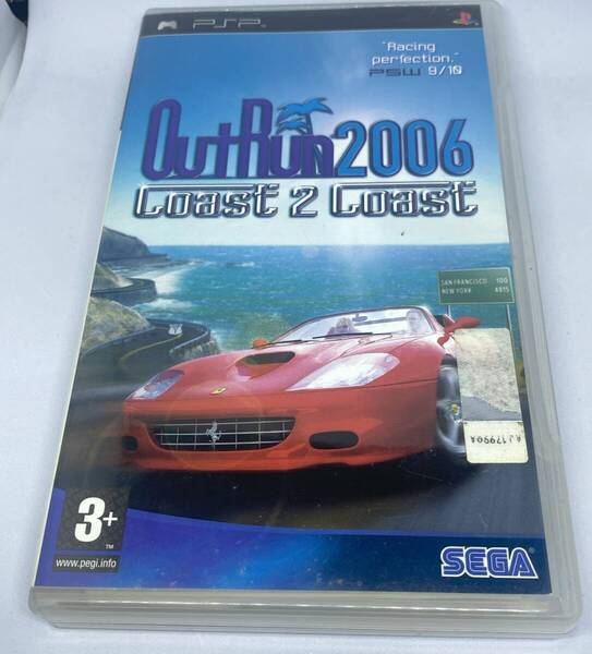 ★海外版★PSP★ OutRun 2006: Coast 2 Coast アウトラン 日本未発売 中古 レア 箱説明書ダメージ
