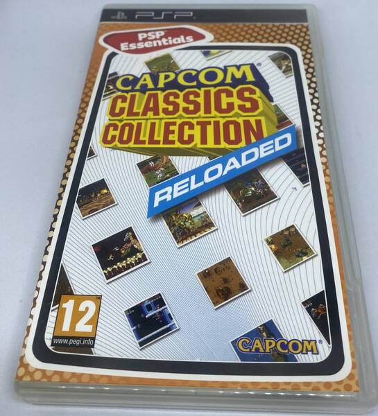★海外版・欧州版★PSP★ Capcom Classics Collection Reloaded 中古