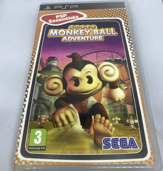 ★海外版・欧州版★PSP★ Super Monkey Ball Adventure 中古