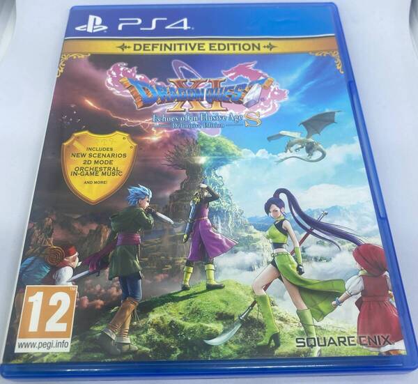 ★PS4★海外版・欧州版★ Dragon Quest XI S: Echoes Of An Elusive Age Definitive Edition ドラゴンクエストXI 過ぎ去りし時を求めて