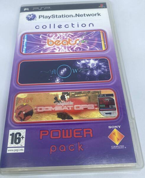 ★海外版・欧州版★PSP★ PlayStation Network Collection Power Pack 中古