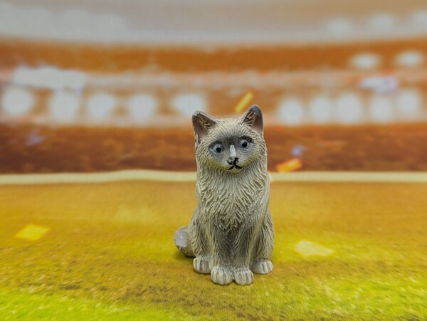 レジン置物 アニマル ネコ ラグドール フィギュア 猫 ねこ