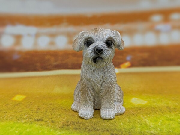 レジン置物 アニマル フィギュア イヌ いぬ 犬