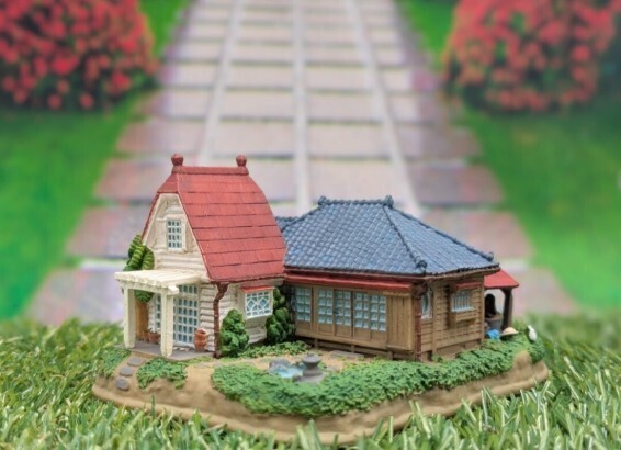 ジブリパーク限定 建物シリーズ となりのトトロ 草壁家 ジオラマ フィギュア スタジオジブリ