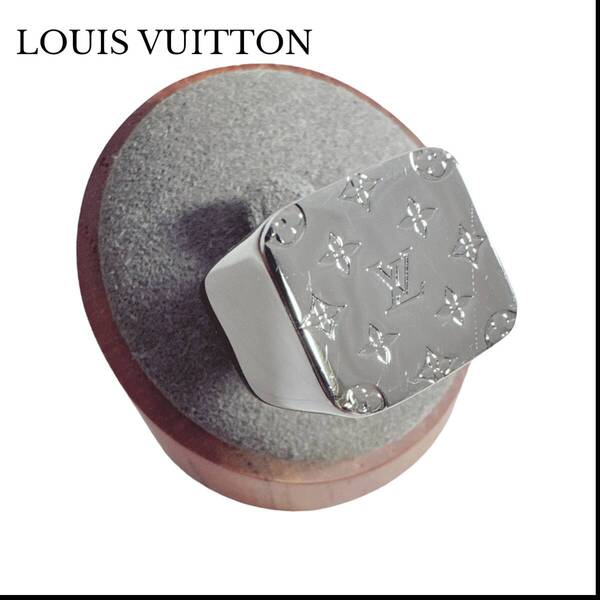 LOUIS VUITTON ルイヴィトン リング 指輪 Ring リング・LV モザイク シグネット M1535L AK4263 シルバーグレー モノグラム