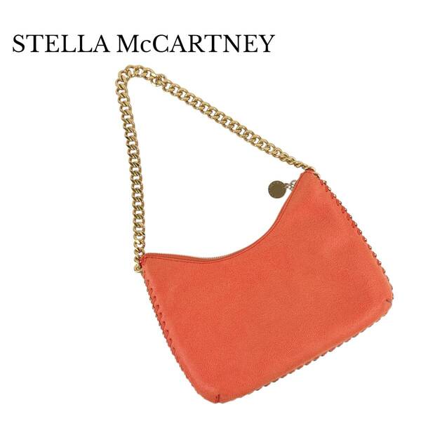 STELLA McCARTNEY ステラマッカートニー チェーンショルダーバッグ ファラベラ オレンジ
