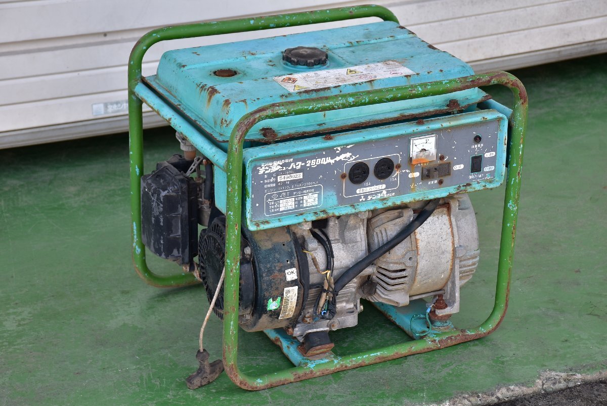デンヨー 小型エンジン発電機 GA-2605U3 / GA-2606U3 (100V/2.6