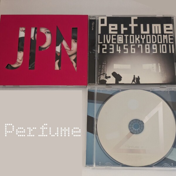Perfume パフューム ライブ 東京ドーム DVD JPN 初回限定盤 CD DVD ⊿ CD 中古品 HL1971