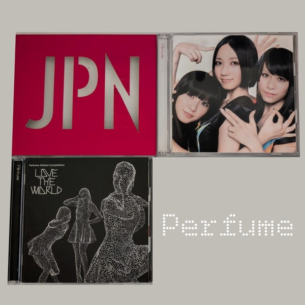 Perfume パフューム LOVE THE WORLD 初回限定盤 CD DVD JPN 初回限定盤 CD DVD 中古品 HL1972