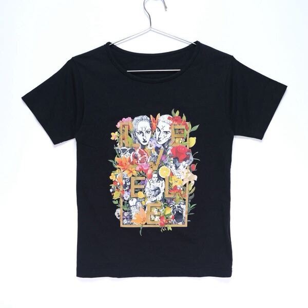 【送料無料】創刊50周年記念 週刊少年ジャンプ展VOL.2「レベルE」Tシャツ/冨樫義博/ブラック/Sサイズ