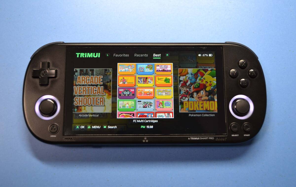 Amazon.co.jp: TRIMUI Smart PRO レトロ アーケード 内蔵 14300+
