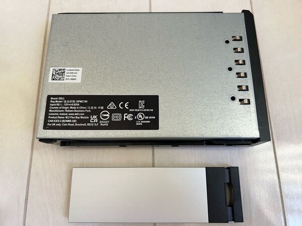 DELL DPWC700 Flex Bay Precision T5820 T7820 T7920 M.2 NVMe SSD用 SSDなし