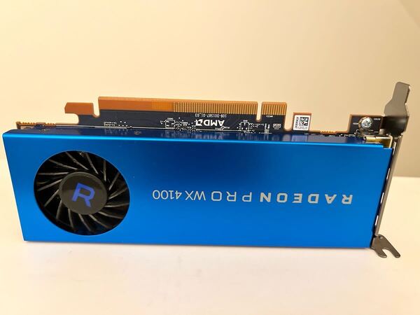 ② AMD Radeon Pro WX 4100 GDDR5 4GB LP ロープロファイル ミニDPポート グラフィックボード