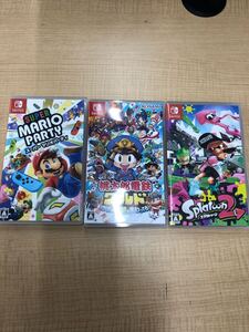 買 Nintendo Switch マリオパーティ桃鉄 スプラトゥーン2 Switchソフト