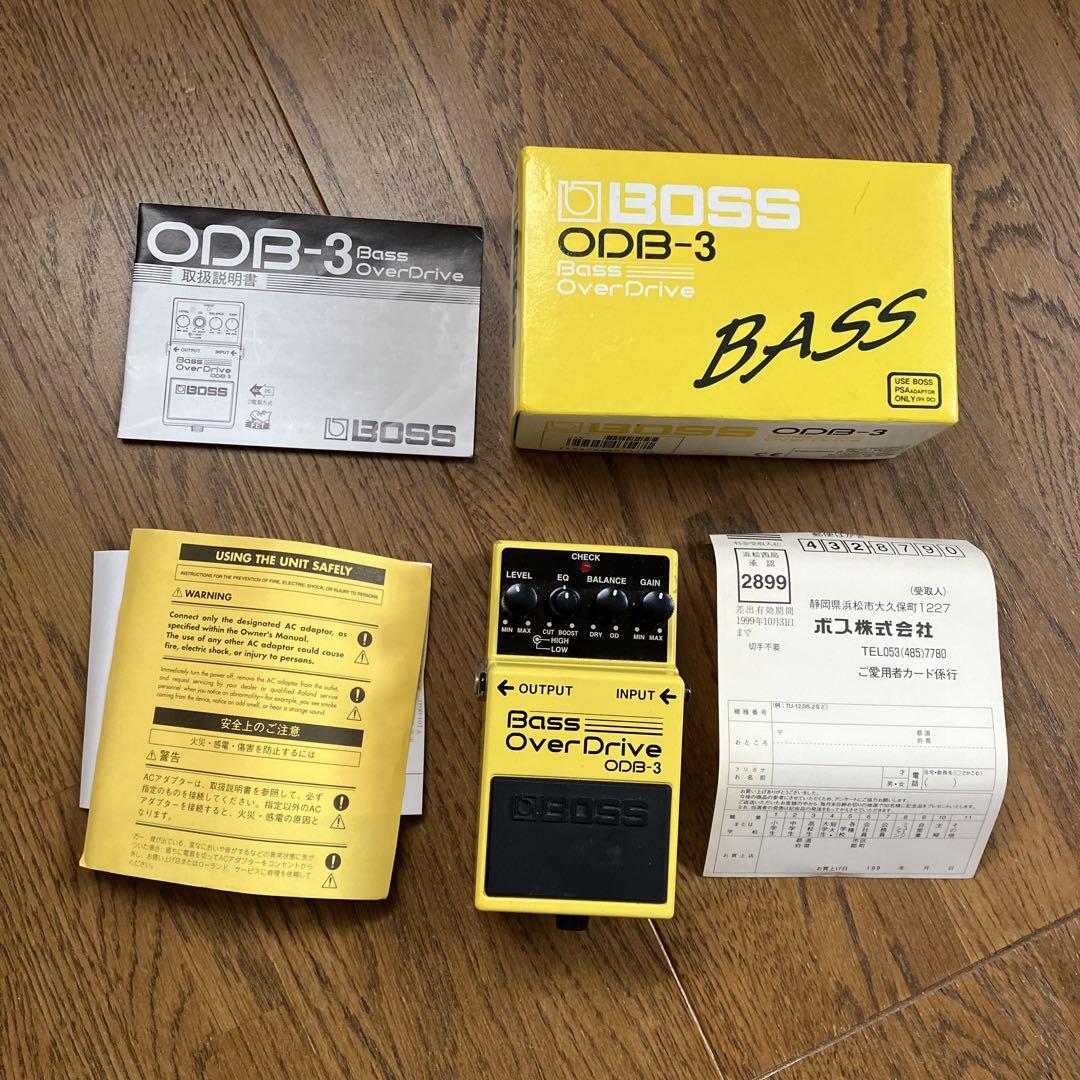 BOSS ODB-3 ベースオーバードライブ | 中古品 | アールサウンド