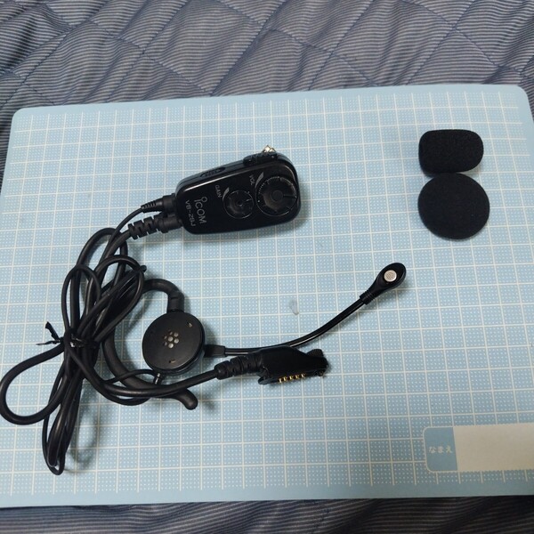 ICOM アイコム PTT/VOXスイッチユニット 9PIN用 VS-2SJ 耳掛け型イヤホンマイクロホン HS-99 DPR5 DPR6 デジタル簡易無線 イヤホン マイク