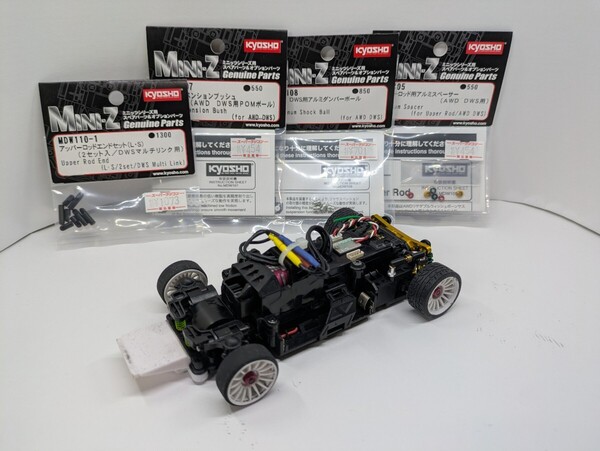 京商ミニッツ ma030 evo awd ko受信機小物パーツ付き