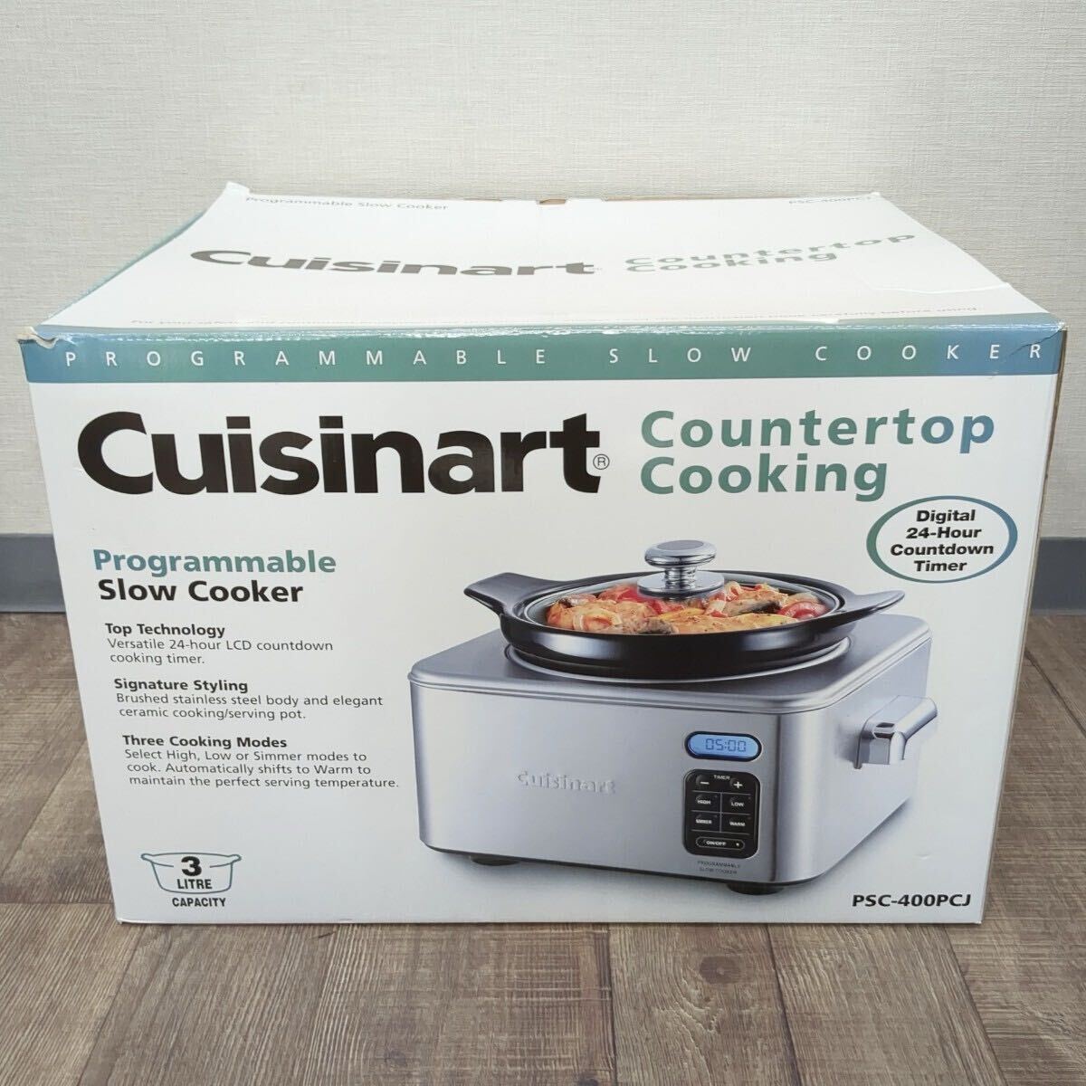 (未使用･未開封品)スロークッカー　カウンタートップクッキング d0490122.jpg