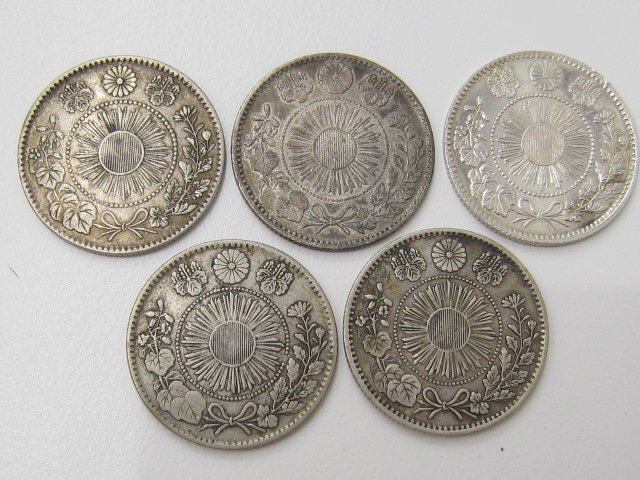 Yahoo!オークション -「竜20銭銀貨 明治34年」(日本) (硬貨)の
