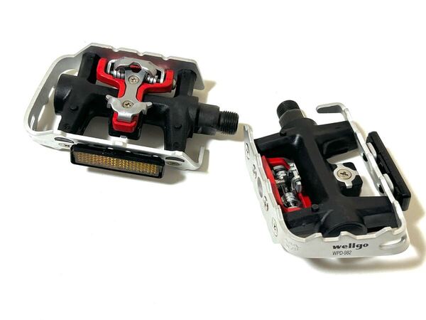 【送料無料】Wellgo WPD-982 片面ビンディングペダル 未使用品《長期在庫品/ヴェルゴ》