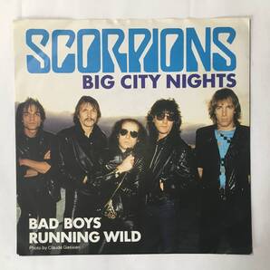 SCORPIONS BIG CITY NIGHTS UK盤