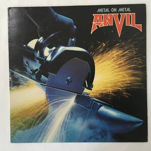ANVIL METAL ON METAL カナダ盤
