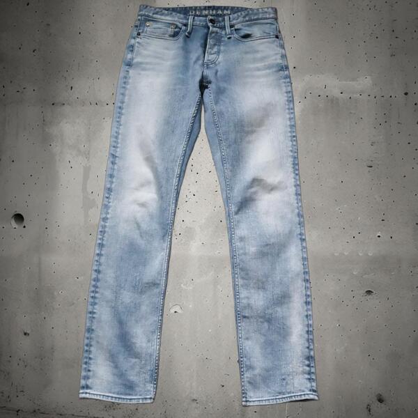 デンハム/DENHAM RAZOR SLIM FIT GRZT スリムフィット カンディアーニデニムパンツ candiani ストレッチ