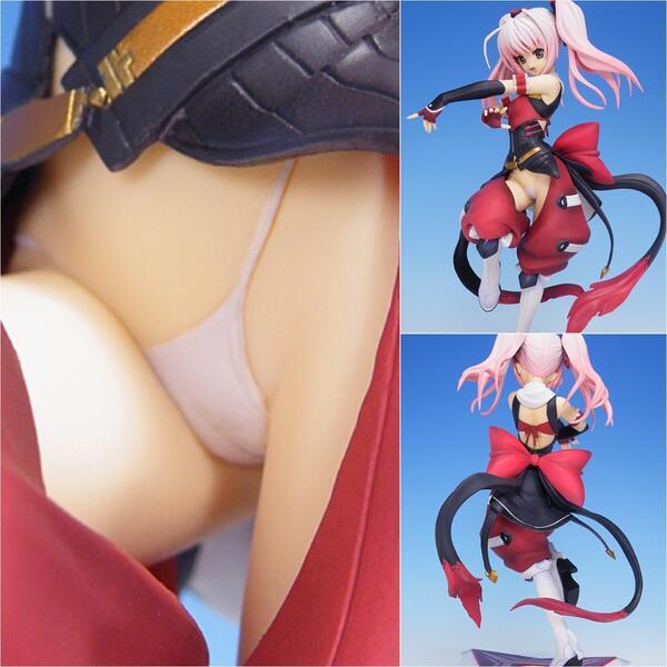 女のコの恥骨のワレメがパンティにクッキリ!!エッチゲームでワレメを見せまくるヒロインを忠実造形 脱衣でさらに見えちゃう!!四方堂ナリカ