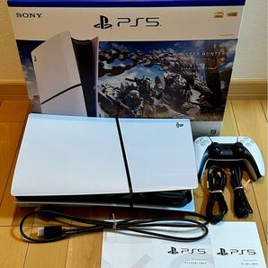 送料込◆約8時間使用◆PlayStation5 モンスターハンターワイルズ同梱版 CFIJ-10025