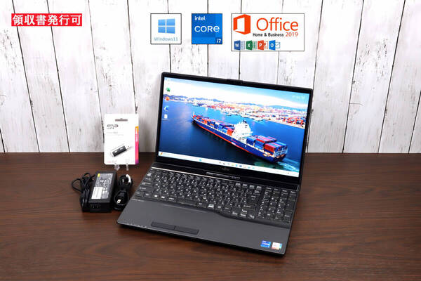 ★2022年製造 良品★ 富士通 LIFEBOOK AH53/F3| windows11| 第11世代 Core i7-1195G7| 16GB| SSD 512GB| Microsoft Office 2019| 507