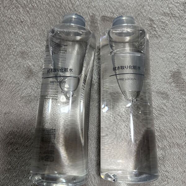 無印良品 拭き取り化粧水 400ml × 2本 新品未開封品