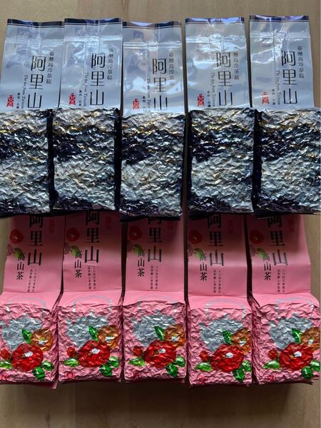 台湾茶 阿里山凍頂烏龍茶 金萱烏龍茶