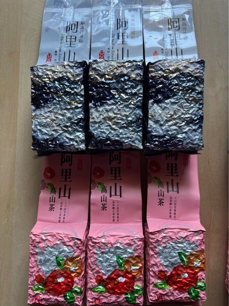 台湾茶 阿里山凍頂烏龍茶 阿里山金萱烏龍茶
